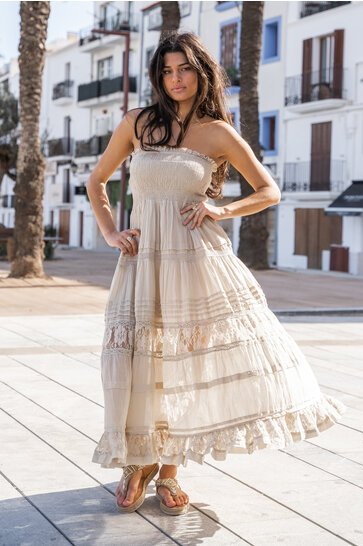 Dress lace Sand R