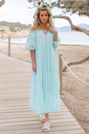 Dress Aqua R