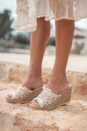 Wedges Inessa Leopard Natural