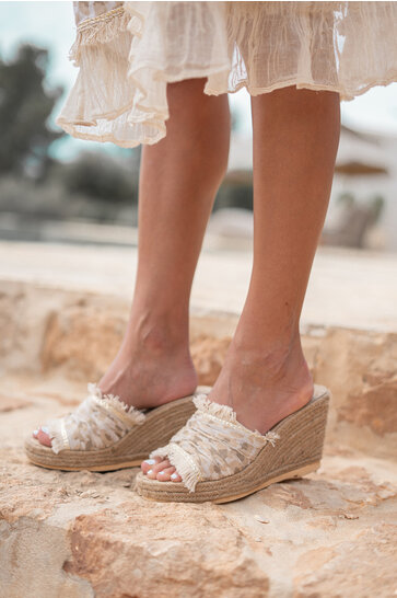 Wedges Inessa Leopard Natural