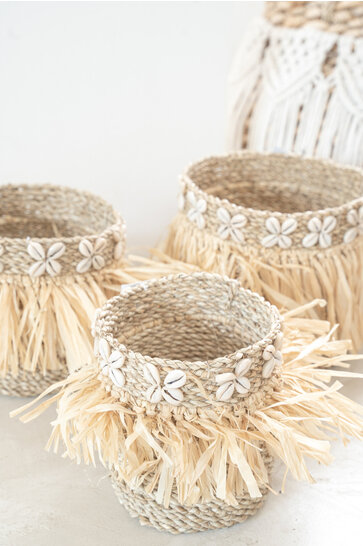 Basket Rumbai Natural