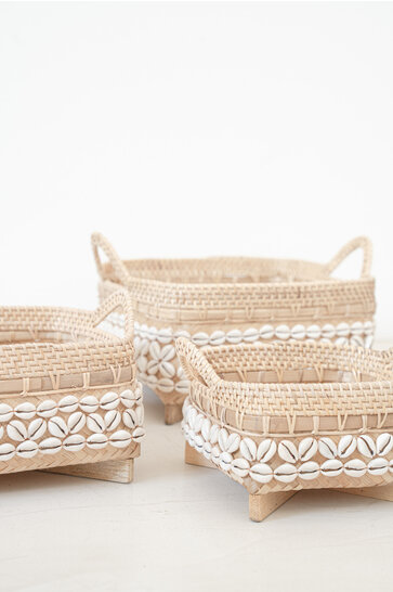 Basket Kerang Natural