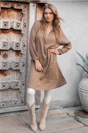 Tuniek Pepe Taupe