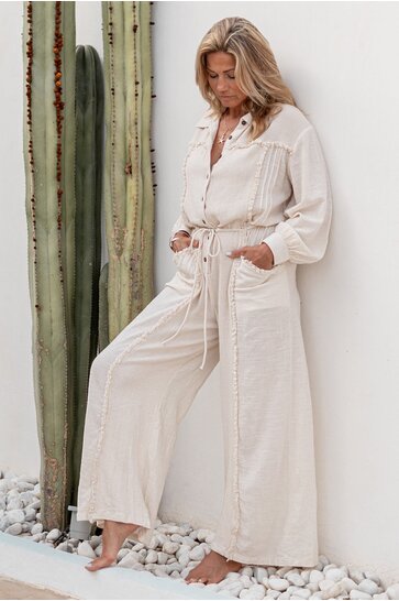 Jumpsuit Lio Ecru