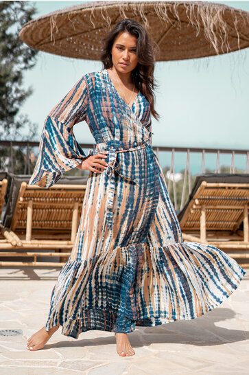 Wrap Dress Romina Beige