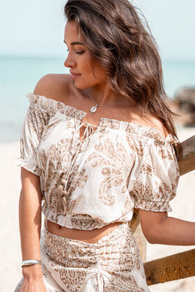 Gypsy Top Adella Taupe