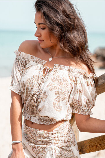 Gypsy Top Adella Taupe