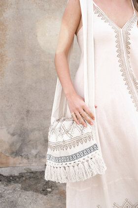 Tasche Suela Elfenbein