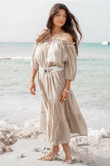 Dress Peralta Taupe