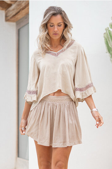 Skort Eli Taupe