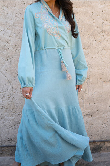 Kleid Corazon Steinblau