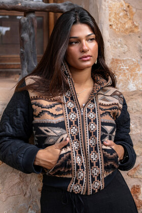Kurze Jacke Nomad Braun