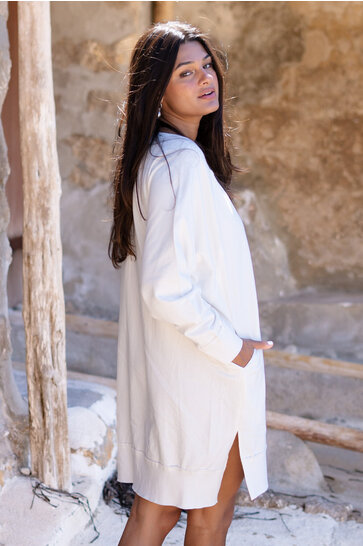 Sweater Dress Chavela Ecru
