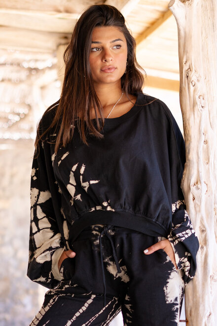 Cropped Sweater Brisha Schwarz