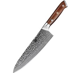 XinZuo Damascus Koksmes 21 cm (B13D series) XinZuo Damascus Koksmes 21 cm (B13D series)