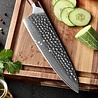XinZuo Damascus Koksmes 21 cm - B13D Yu series XinZuo Damascus Koksmes 21 cm - B13D Yu series