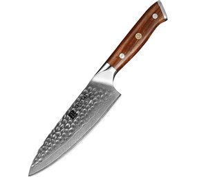 XinZuo Damascus Koksmes 16 cm (B13D series) XinZuo Damascus Koksmes 16 cm (B13D series)