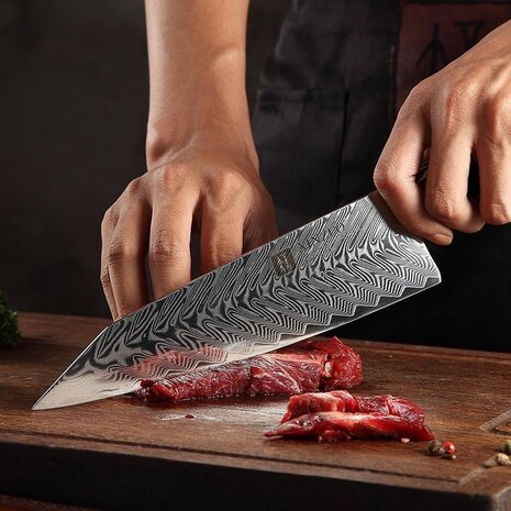 XinZuo Damascus Koksmes - B32 Feng series