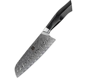 XinZuo Damascus Santokumes (B32 series) XinZuo Damascus Santokumes (B32 series)