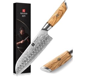 XinZuo Damascus Santokumes (B37 series)