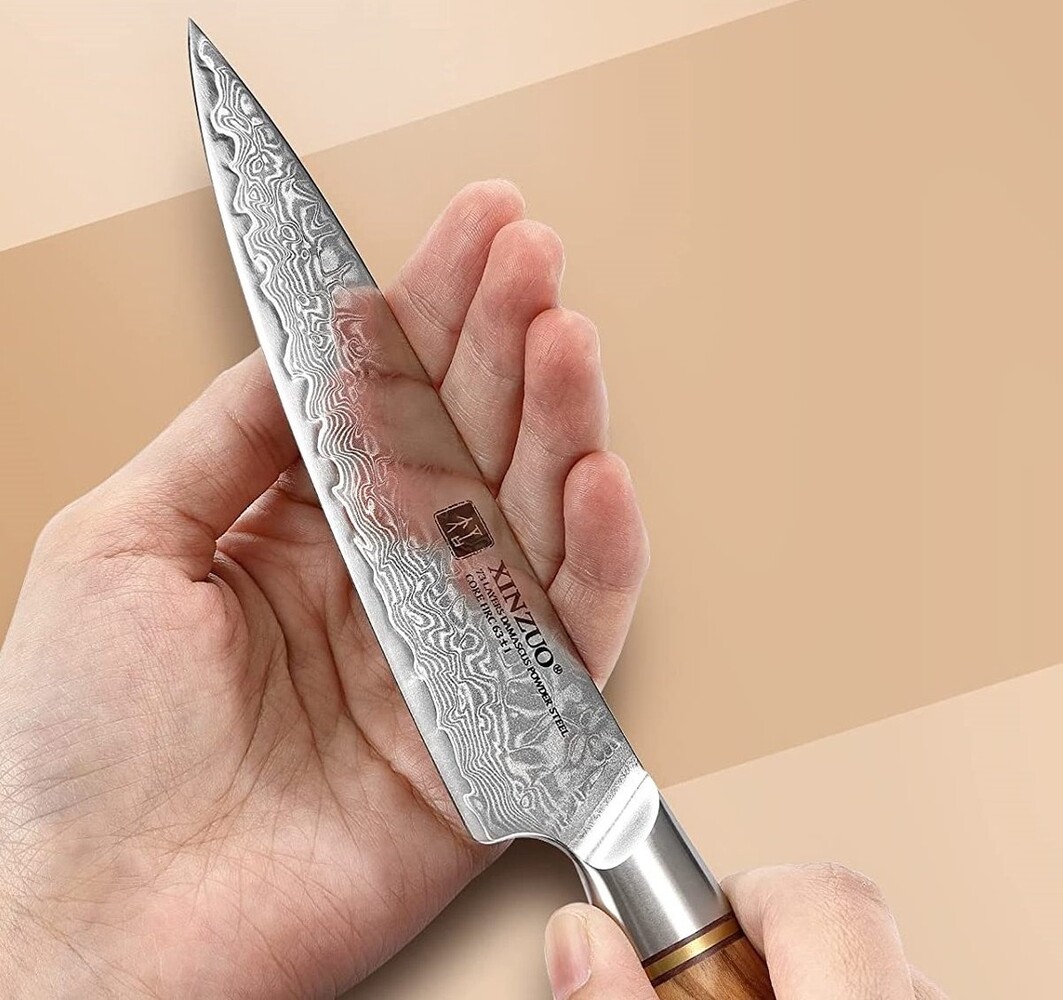 XinZuo Damascus Groentemes - B37 Lan series XinZuo Damascus Groentemes - B37 Lan series