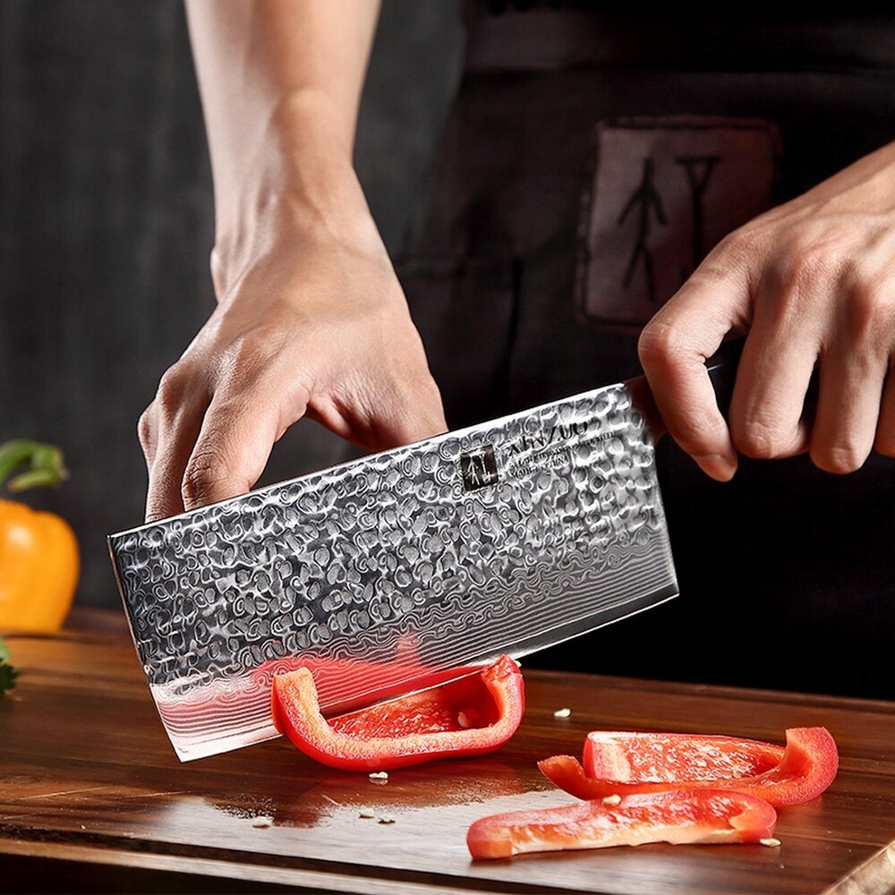 XinZuo Damascus Nakiri mes - PM8 Zhen series