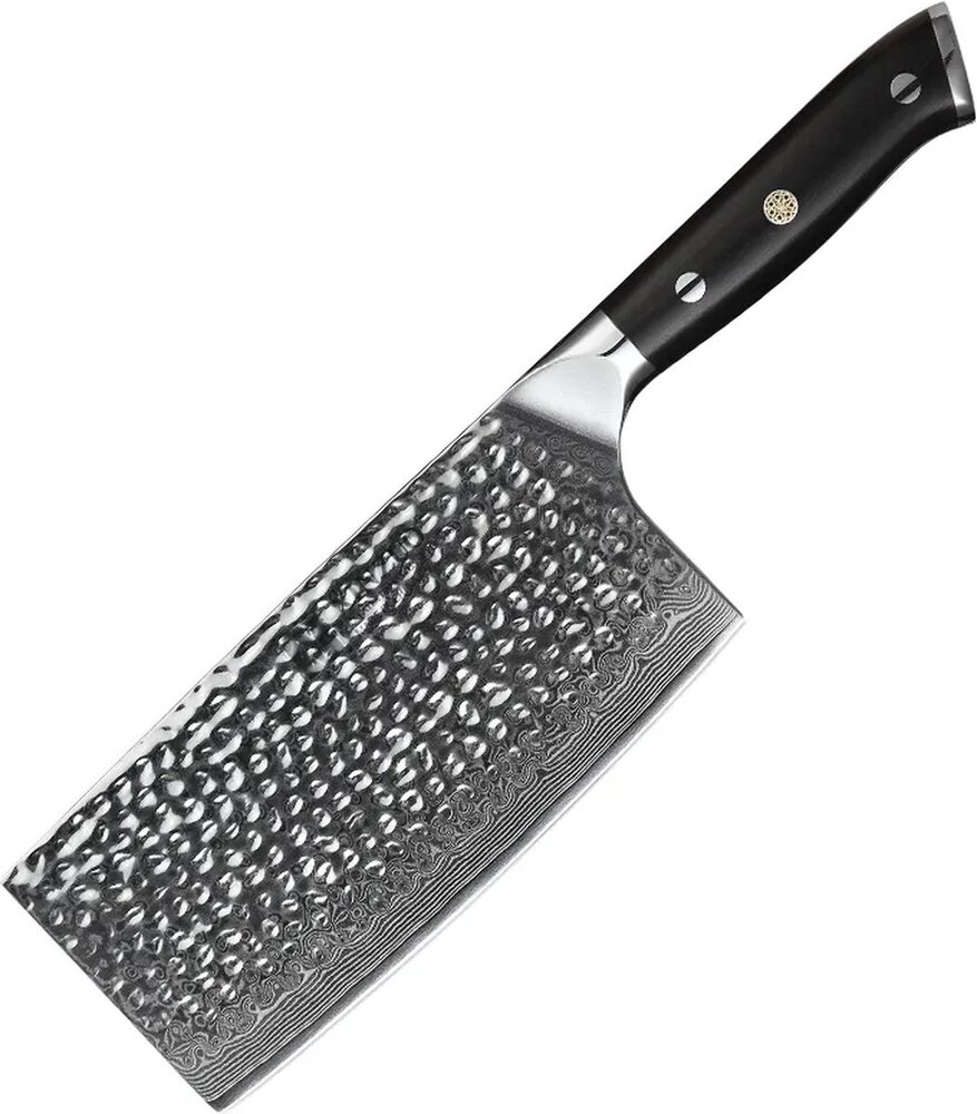 XinZuo Damascus Cleaver (Chinees koksmes)  - B13H Yu series XinZuo Damascus Cleaver (Chinees koksmes)  - B13H Yu series