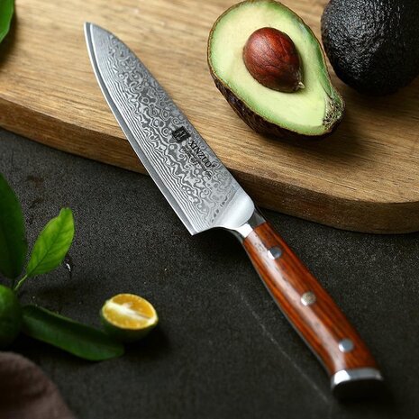 XinZuo Damascus messenset 3-delig - B13R Yu series XinZuo Damascus messenset 3-delig - B13R Yu series