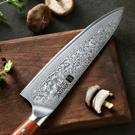 XinZuo Damascus messenset 3-delig - B13R Yu series XinZuo Damascus messenset 3-delig - B13R Yu series