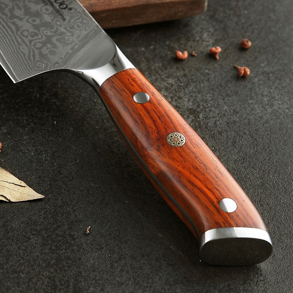 XinZuo Damascus messenset 15-delig - B13R Yu series XinZuo Damascus messenset 15-delig - B13R Yu series
