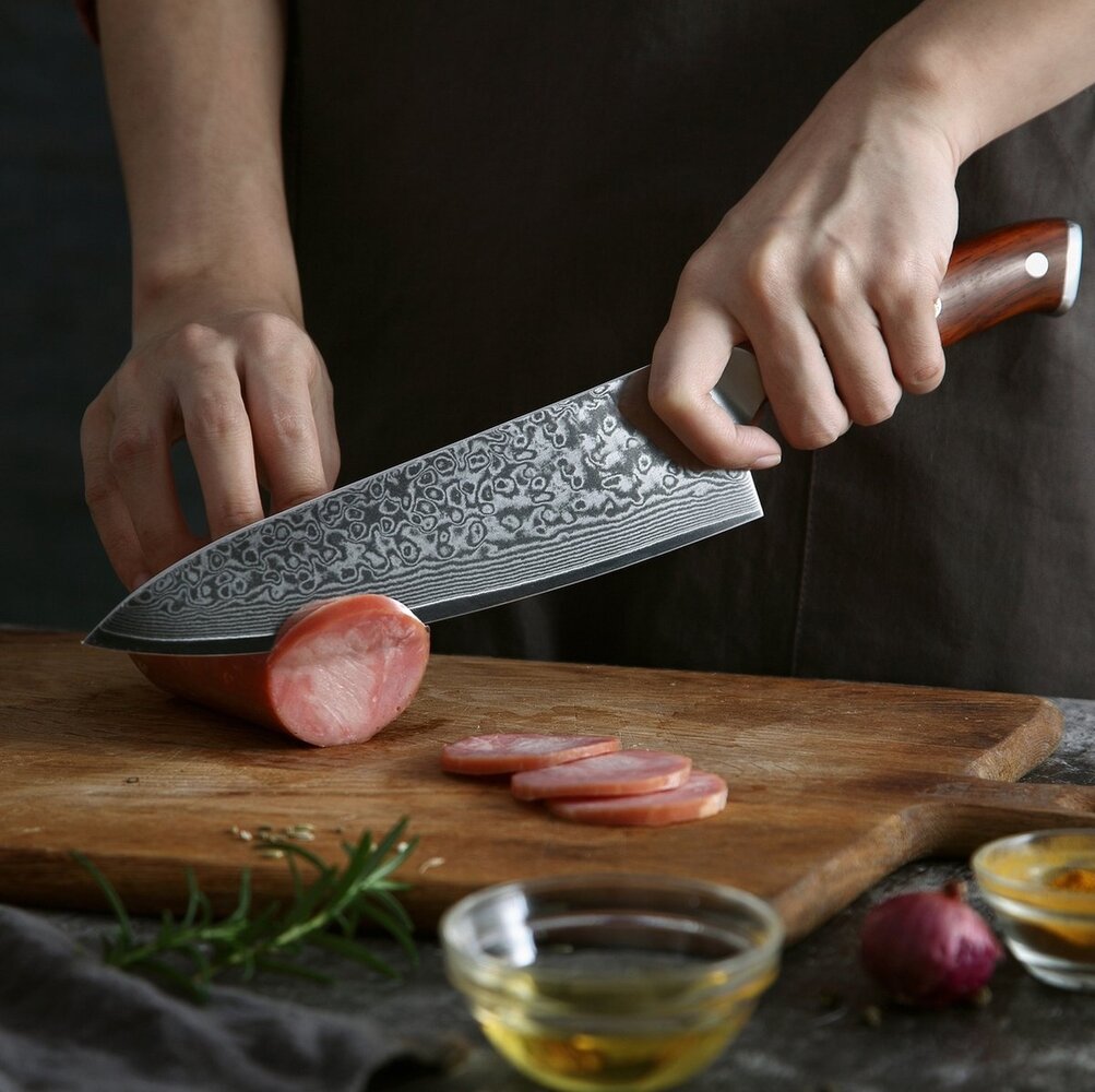 XinZuo Damascus messenset 15-delig - B13R Yu series XinZuo Damascus messenset 15-delig - B13R Yu series