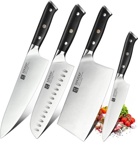 XinZuo RVS messenset 4-delig - B13S Yu series