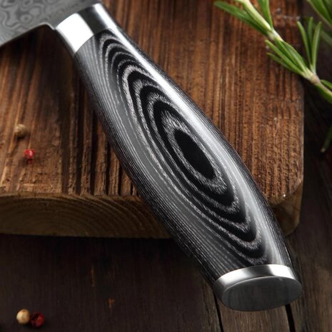 XinZuo Damascus messenset 2-delig - B20 Ya series XinZuo Damascus messenset 2-delig - B20 Ya series