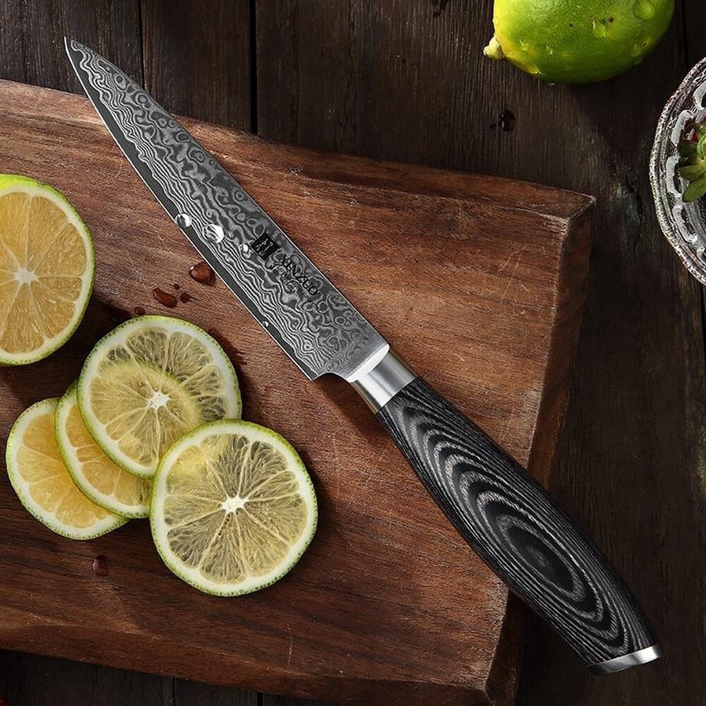 XinZuo Damascus messenset 2-delig - B20 Ya series XinZuo Damascus messenset 2-delig - B20 Ya series