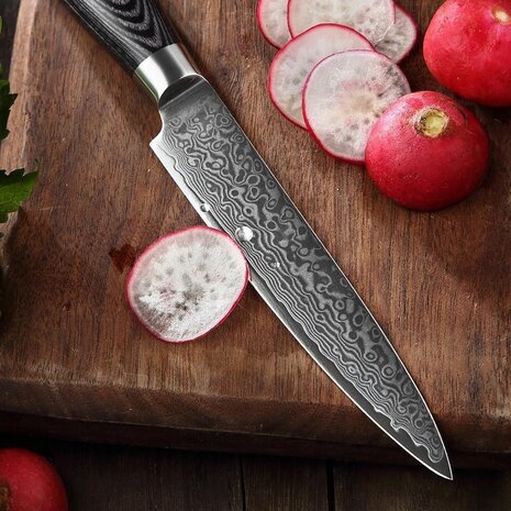 XinZuo Damascus messenset 3-delig - B20 Ya series XinZuo Damascus messenset 3-delig - B20 Ya series