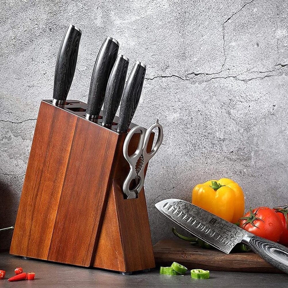 XinZuo Damascus messenset 7-delig - B20 Ya series