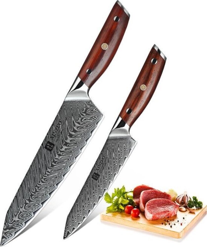 XinZuo Damascus messenset 2-delig - B27 Yi series