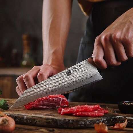 XinZuo Damascus messenset 3-delig - B32D Feng series