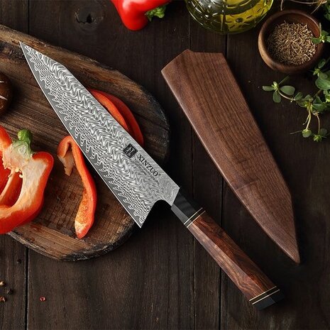 XinZuo Damascus Koksmes - F2 Zhen series XinZuo Damascus Koksmes - F2 Zhen series