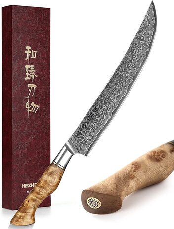 Hezhen Damascus Vleesmes - B30 Master series Hezhen Damascus Vleesmes - B30 Master series