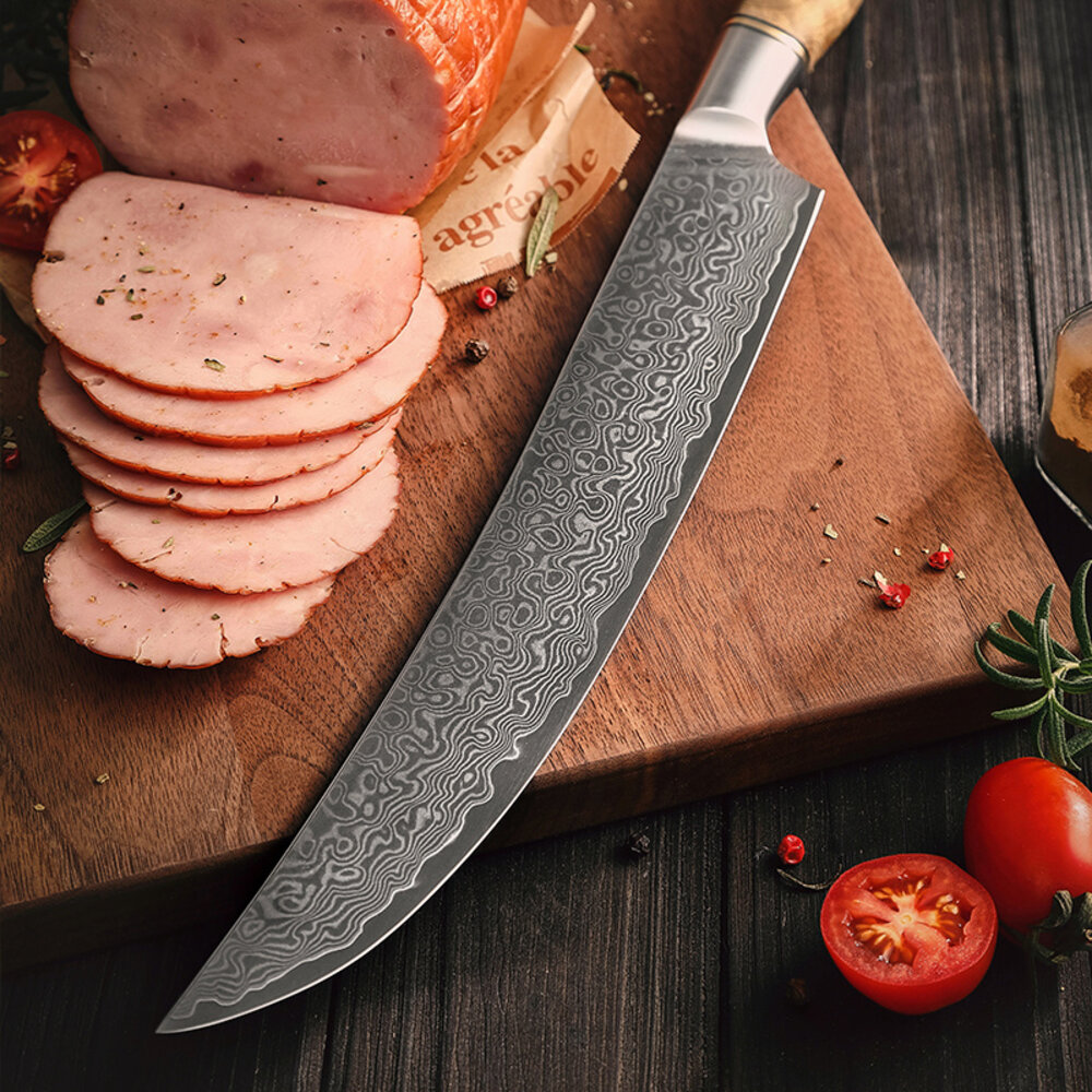 Hezhen Damascus Vleesmes - B30 Master series Hezhen Damascus Vleesmes - B30 Master series