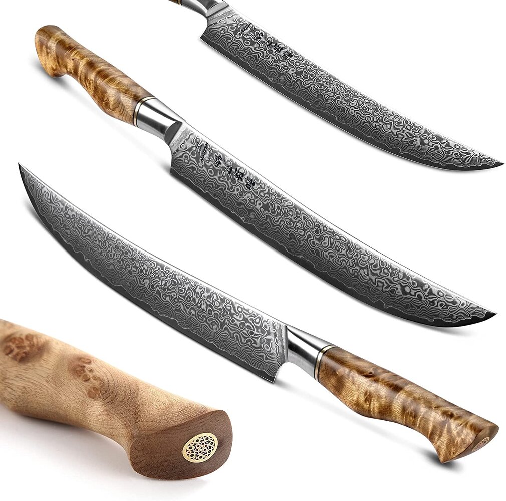 Hezhen Damascus Vleesmes - B30 Master series Hezhen Damascus Vleesmes - B30 Master series