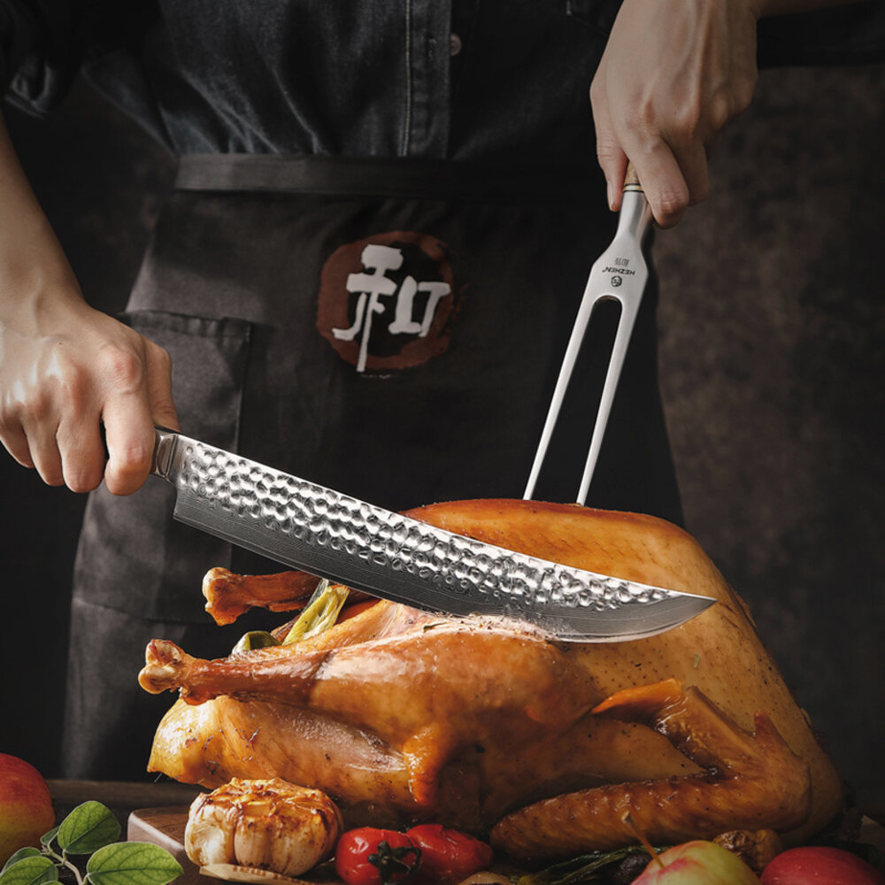 Hezhen Vleesvork RVS - B30 Master series