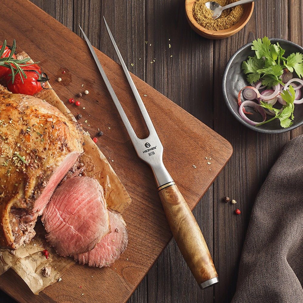 Hezhen Vleesvork RVS - B30 Master series