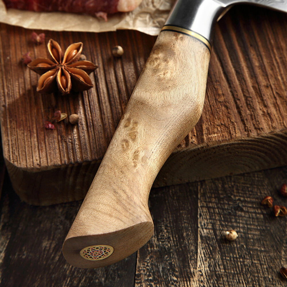 Hezhen Damascus messenset 5-delig - B30 Master series Hezhen Damascus messenset 5-delig - B30 Master series