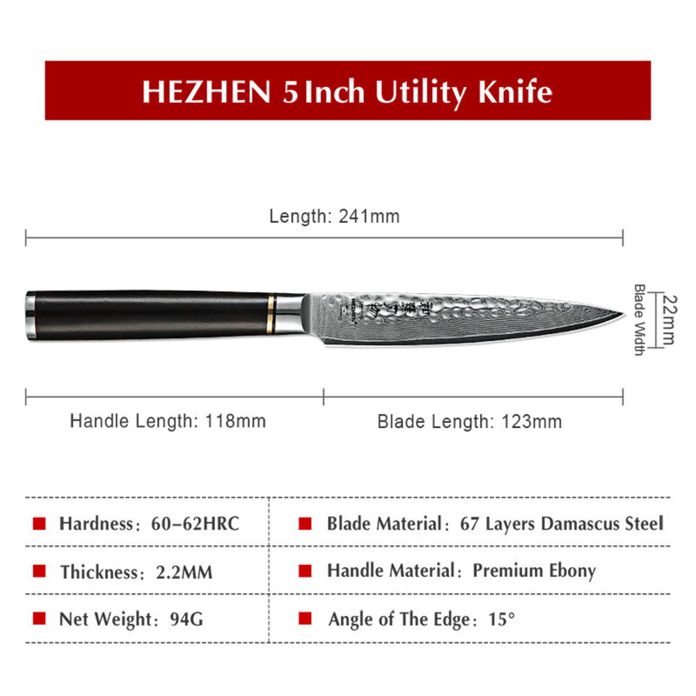 Hezhen Damascus Groentemes - B1Z Classic series Hezhen Damascus Groentemes - B1Z Classic series