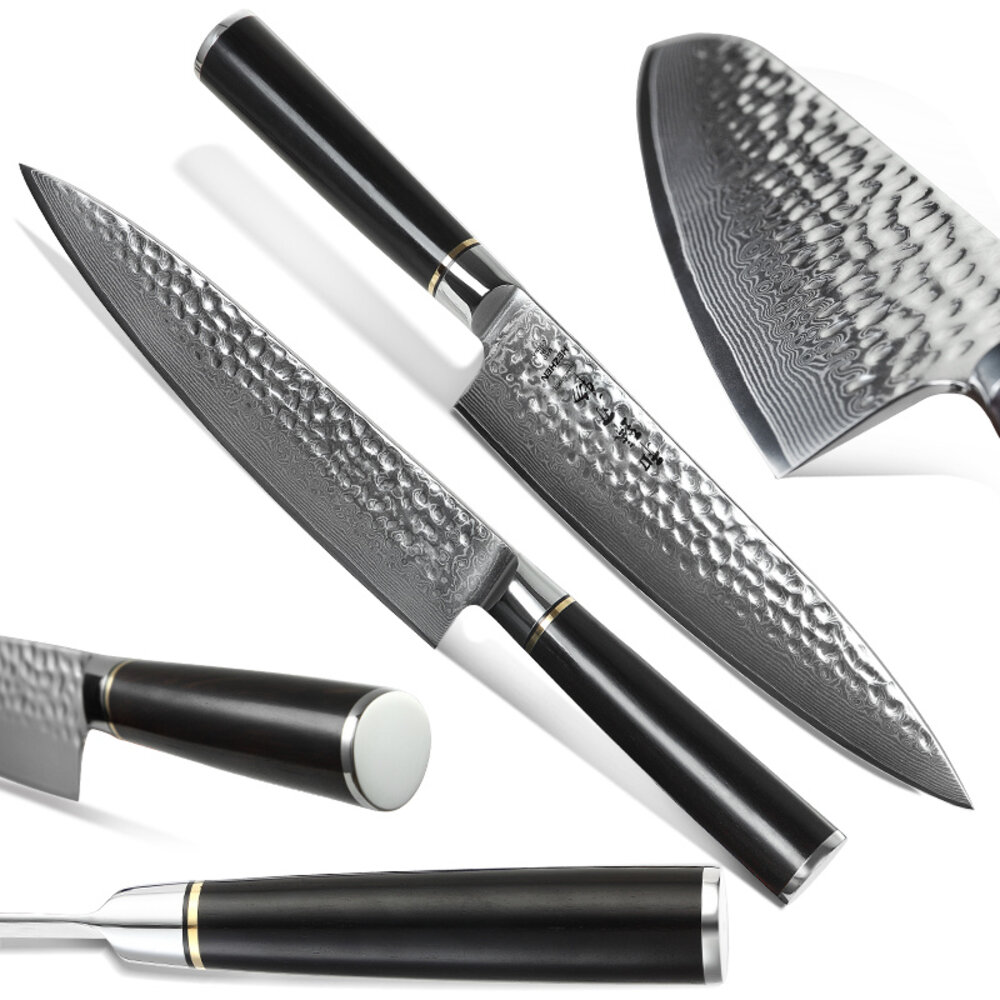 Hezhen Damascus Koksmes - B1Z Classic series Hezhen Damascus Koksmes - B1Z Classic series