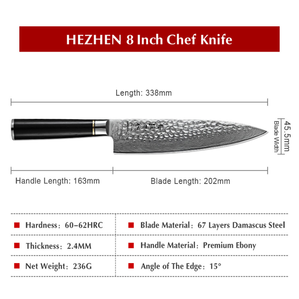 Hezhen Damascus Koksmes - B1Z Classic series Hezhen Damascus Koksmes - B1Z Classic series