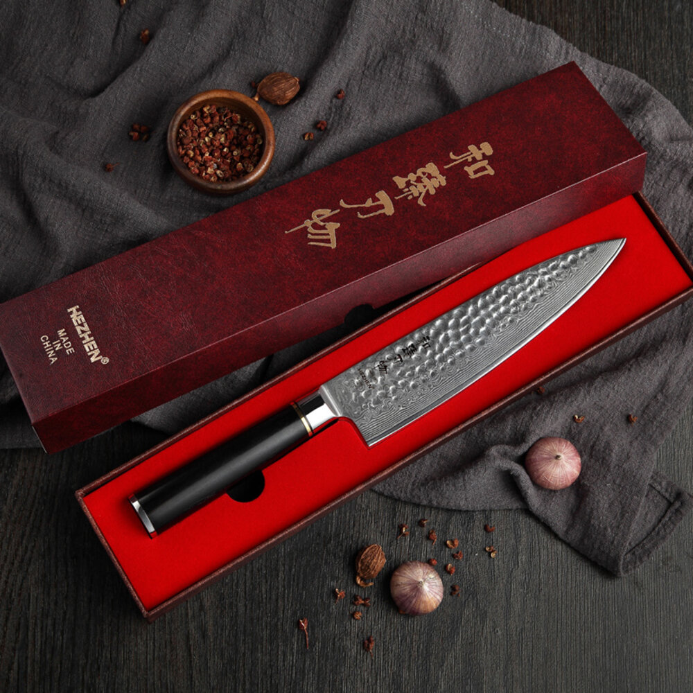 Hezhen Damascus Koksmes - B1Z Classic series Hezhen Damascus Koksmes - B1Z Classic series