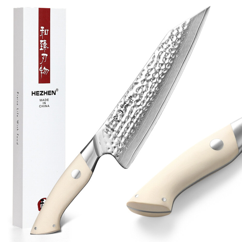 Hezhen Damascus Koksmes - B38H Elegant series Hezhen Damascus Koksmes - B38H Elegant series